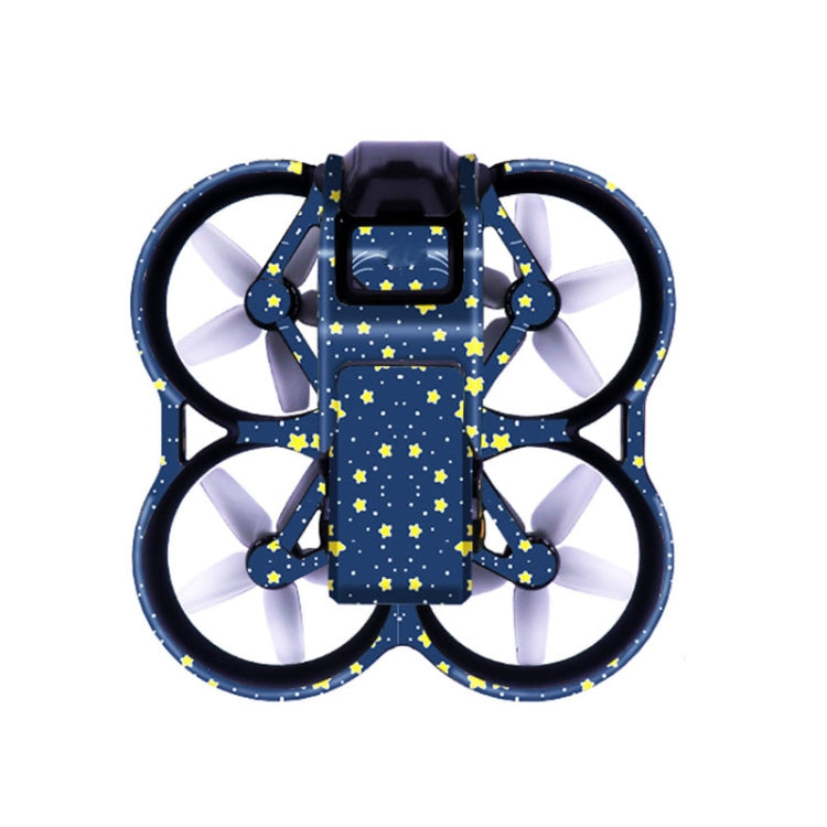 Pegatinas personalizadas sin adhesivo para fuselaje único de para DJI Avata (estrellas A-02)