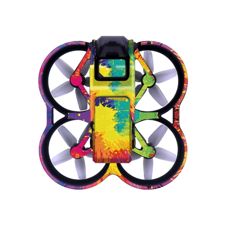 Pegatinas personalizadas sin adhesivo para fuselaje único de para DJI Avata (A-03 acuarela)