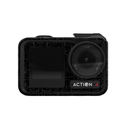 Pegatinas para cámara de acción Action 4, todo incluido, marco de fotos, pegatinas que cambian de color, accesorios, estilo:…