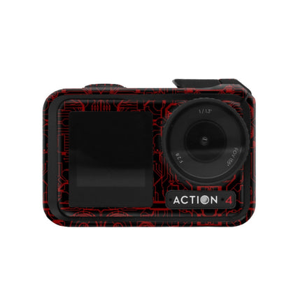 Pegatinas para cámara de acción Action 4, todo incluido, marco de fotos, pegatinas que cambian de color, accesorios, estilo:…