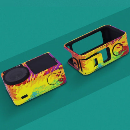 Pegatinas para cámara de acción Action 4, todo incluido, marco de fotos, pegatinas que cambian de color, accesorios, estilo:…