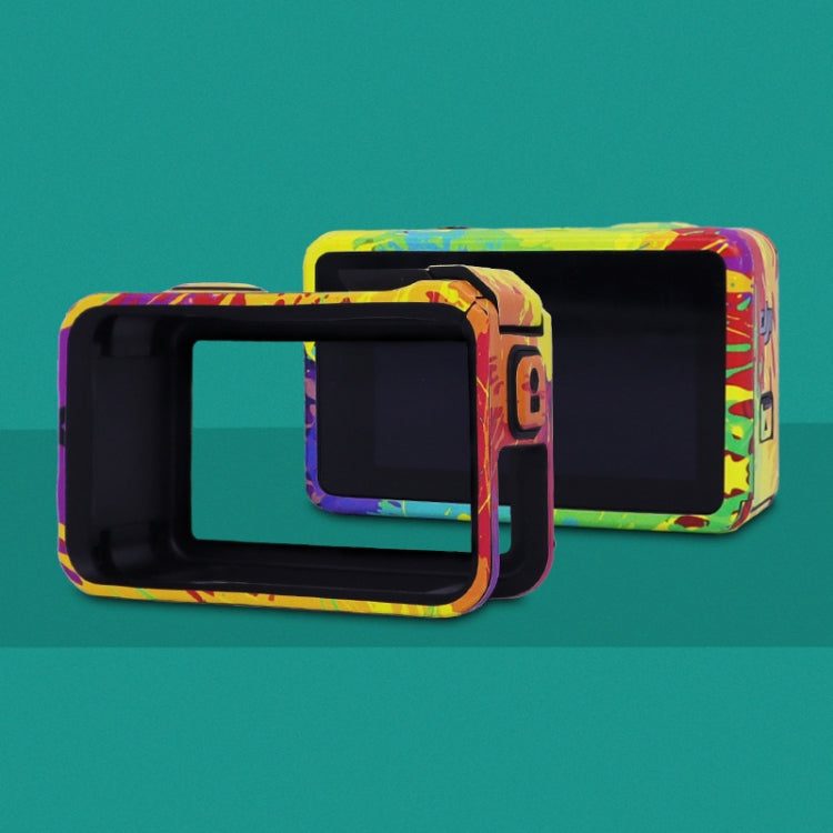 Pegatinas para cámara de acción Action 4, todo incluido, marco de fotos, pegatinas que cambian de color, accesorios, estilo:…