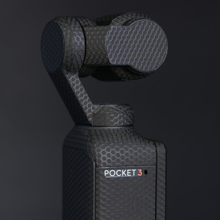 Pegatinas para cámara Pocket 3, mica protectora antiarañazos y no adhesiva (escamas de serpiente rojas) — imagen 5
