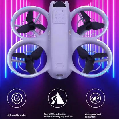 Pegatinas luminosas, película brillante nocturna para DJI Neo (amarilla) — imagen 2