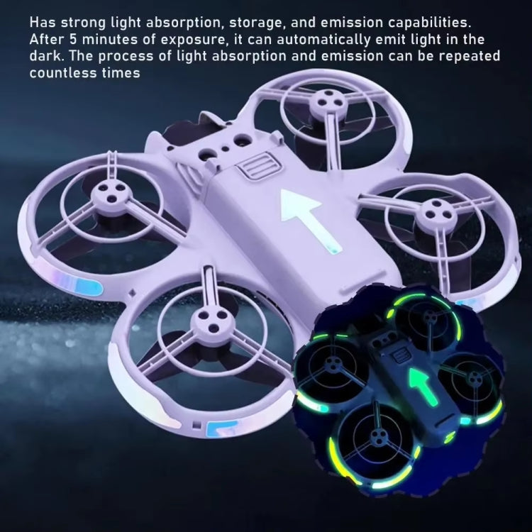 Pegatinas luminosas, película brillante nocturna para DJI Neo (roja) — imagen 3