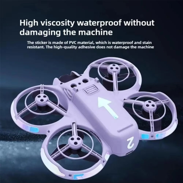 Pegatinas luminosas, película brillante nocturna para DJI Neo (roja) — imagen 5