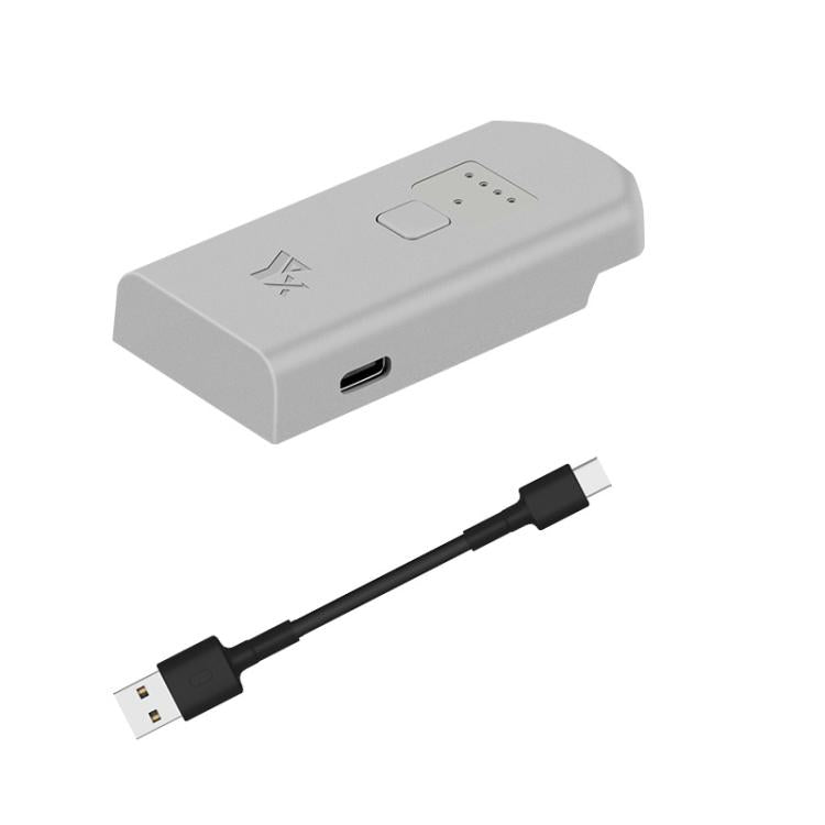 Batería Cargador de para dron YX con puerto USB-C/Tipo-C, administrador de batería para DJI Neo (gris)