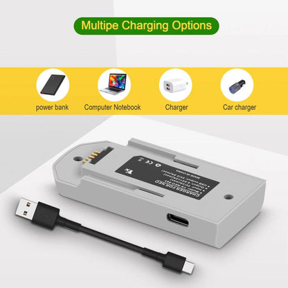 Batería Cargador de para dron YX con puerto USB-C/Tipo-C, administrador de batería para DJI Neo (gris) — imagen 5