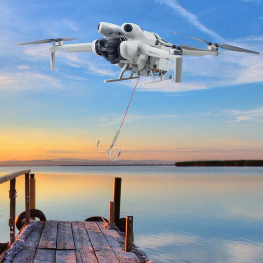 Cargador USB para sistema de lanzamiento aéreo para DJI Mini 4 Pro (gris claro) — imagen 2