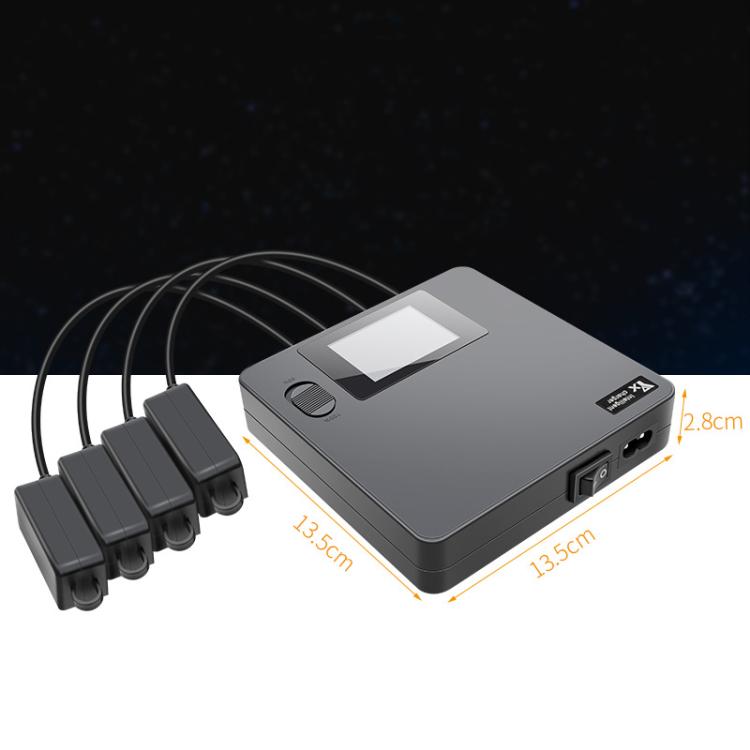 Batería de cuatro Cargador de vías con pantalla digital a color y enchufe europeo para DJI Mini 4 Pro / Mini 3 Pro para DJI……