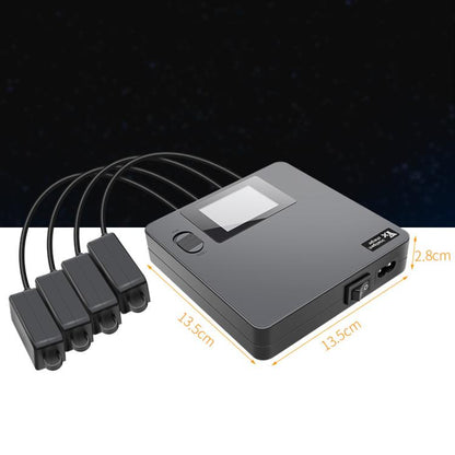 Batería de cuatro Cargador de vías con pantalla digital a color y enchufe europeo para DJI Mini 4 Pro / Mini 3 Pro para DJI……