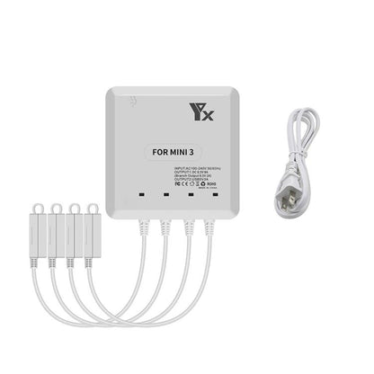 Batería de 4 Cargador de vías YX para DJI Mini 4 Pro / Mini 3 Pro para DJI DJI Mini 4 Pro, DJI Mini 3 Pro