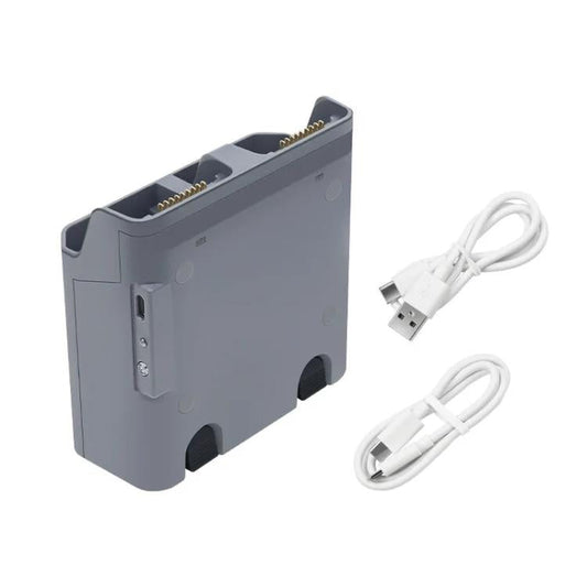 Batería Cargador bidireccional, administrador de para DJI Air 3S (gris claro) — imagen 2