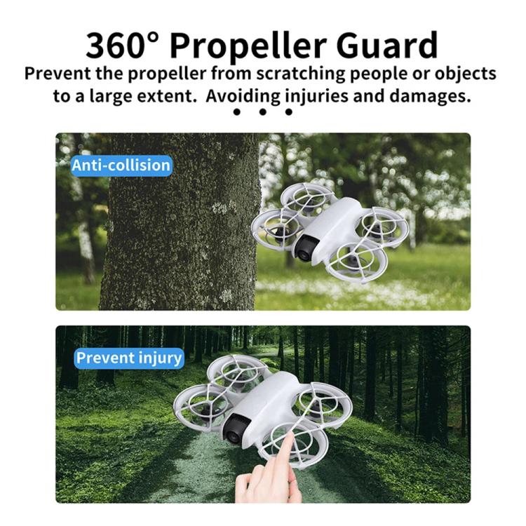 Anillo de parachoques CQT Protector de palas amortiguador integrado para hélice para DJI Neo — imagen 6