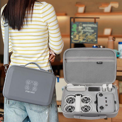 Bolsa de almacenamiento rígida para el hombro BKANO NE-013 para DJI Neo (gris) — imagen 2