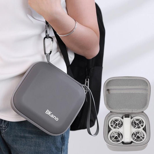 Bolsa de almacenamiento portátil de PU para DJI Neo (negra) — imagen 2
