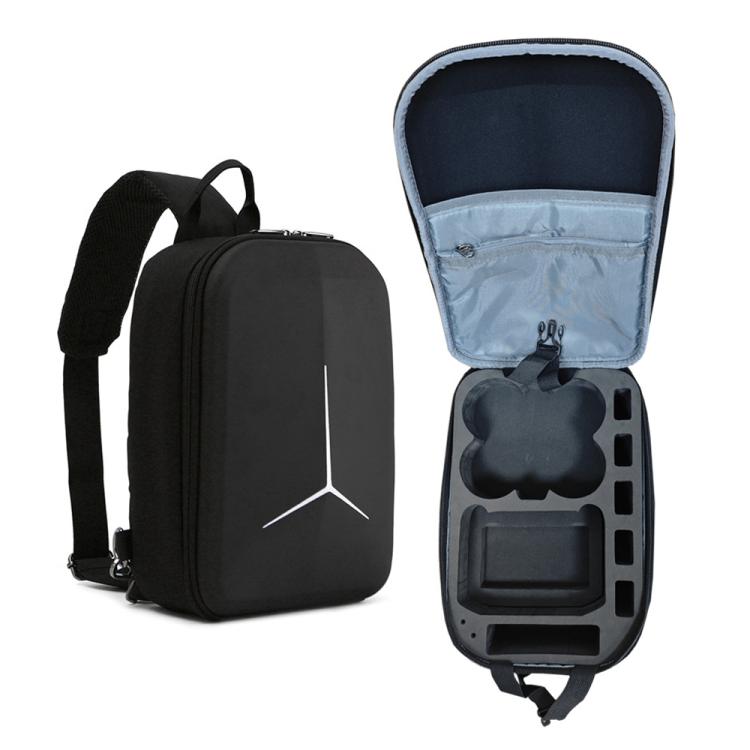 Bolsa de hombro portátil, organizador de pecho para DJI Neo (negro)