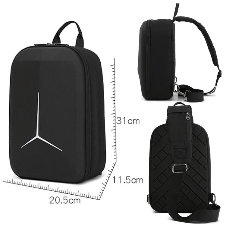 Bolsa de hombro portátil, organizador de pecho para DJI Neo (negro) — imagen 3