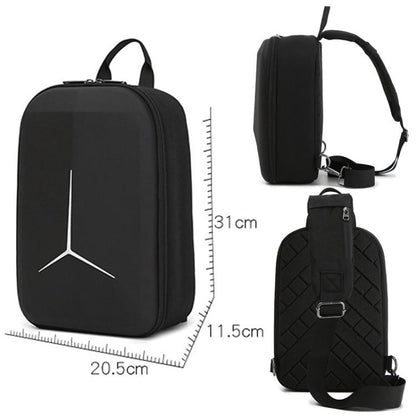 Bolsa de hombro portátil, organizador de pecho para DJI Neo (negro) — imagen 3