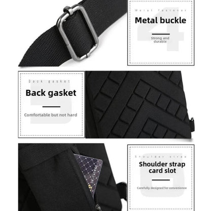 Bolsa de hombro portátil, organizador de pecho para DJI Neo (negro) — imagen 6