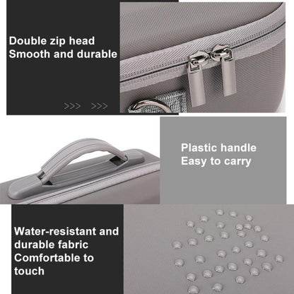 Estuche rígido de PU, bolsa de almacenamiento, bolso de hombro para DJI Neo (gris) — imagen 4