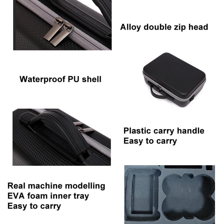 Bolsa de almacenamiento portátil, bolso bandolera para DJI Neo (negro) — imagen 6