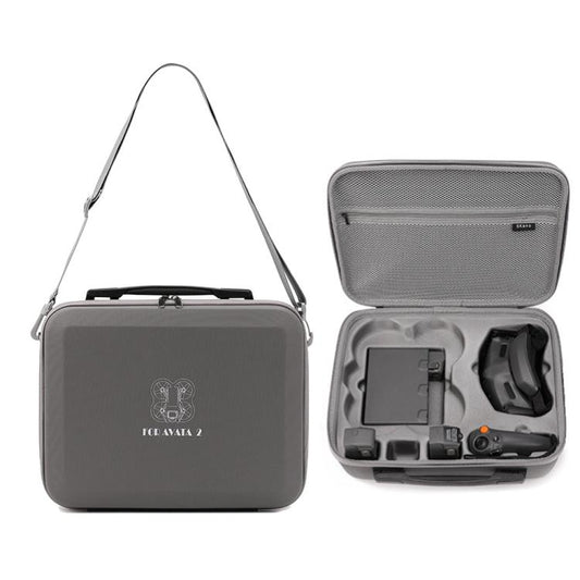 Bolsa de almacenamiento portátil, tipo bandolera para DJI Avata 2 (gris)