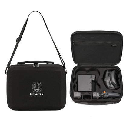 Bolsa de almacenamiento portátil, tipo bandolera para DJI Avata 2 (negra)