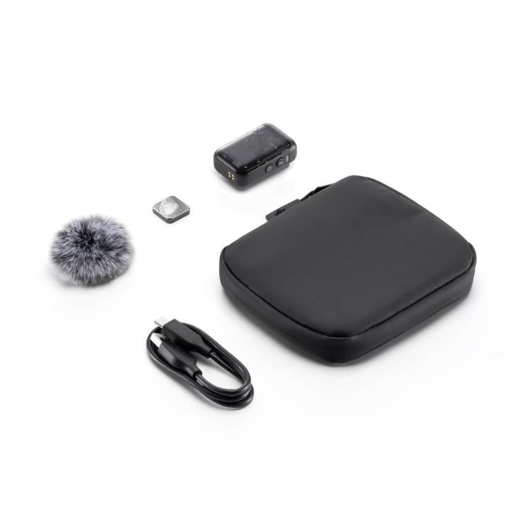 Conexión Bluetooth del transmisor a dispositivos de grabación para DJI Mic 2 / Osmo Pocket 3 / Osmo Action 5 y más (negro os…