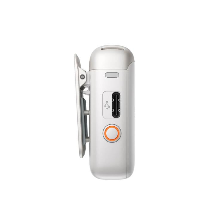 Conexión Bluetooth del transmisor a dispositivos de grabación para DJI Mic 2 / Osmo Pocket 3 / Osmo Action 5 y más (blanco p…