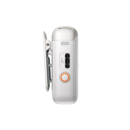 Conexión Bluetooth del transmisor a dispositivos de grabación para DJI Mic 2 / Osmo Pocket 3 / Osmo Action 5 y más (blanco p…