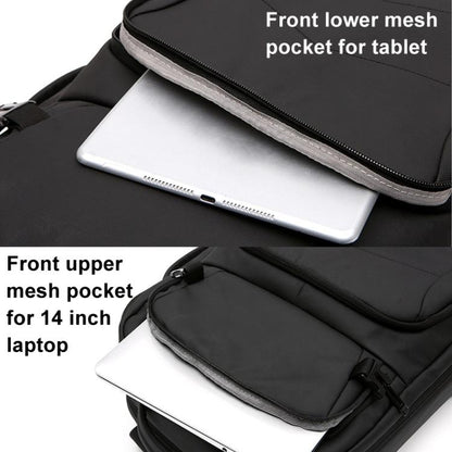 Mochila organizadora de hombro de gran capacidad BKANO A3-005 para DJI Air 3 (negra) — imagen 6