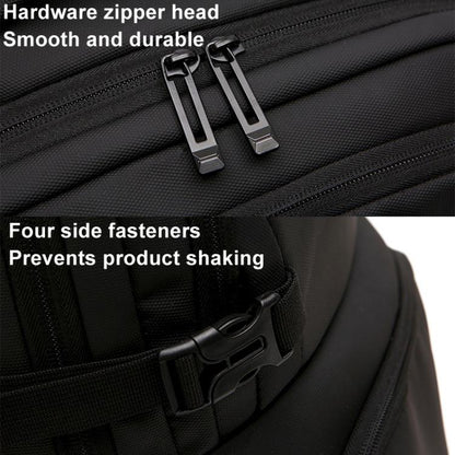 Mochila organizadora de hombro de gran capacidad BKANO A3-005 para DJI Air 3 (negra) — imagen 8