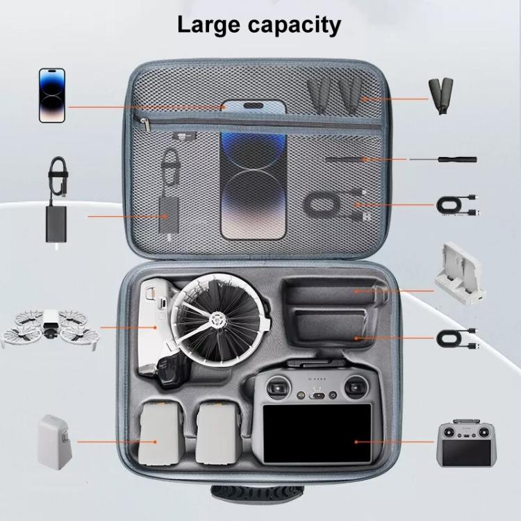 Bolsa de almacenamiento portátil para dron CYNOVA FL-SNB-CY, estilo: versión de control de pantalla RC2 para DJI Flip (sin c…