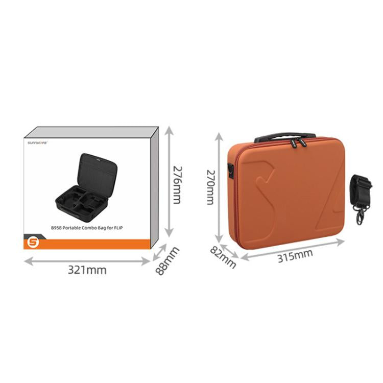 Bolsa de almacenamiento para cámara aérea Sunnylife FP-B958, accesorio protector para DJI Flip (negro) — imagen 9
