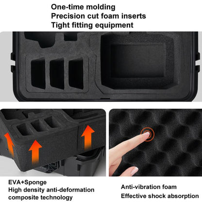 Estuche de seguridad resistente a la presión y a los golpes IP67 para DJI Flip (negro) — imagen 4