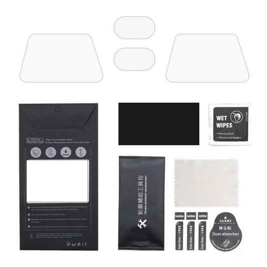 Mica protectora HD resistente a los arañazos para dron CQT 4 en 1 con nanolente de radar para DJI Flip