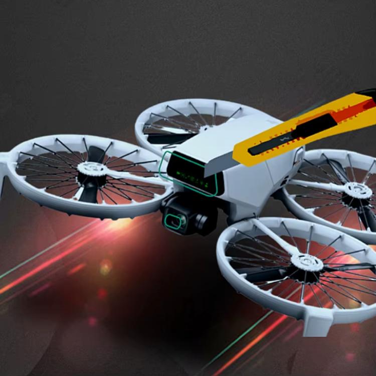 Mica protectora HD resistente a los arañazos para dron CQT 4 en 1 con nanolente de radar para DJI Flip — imagen 2
