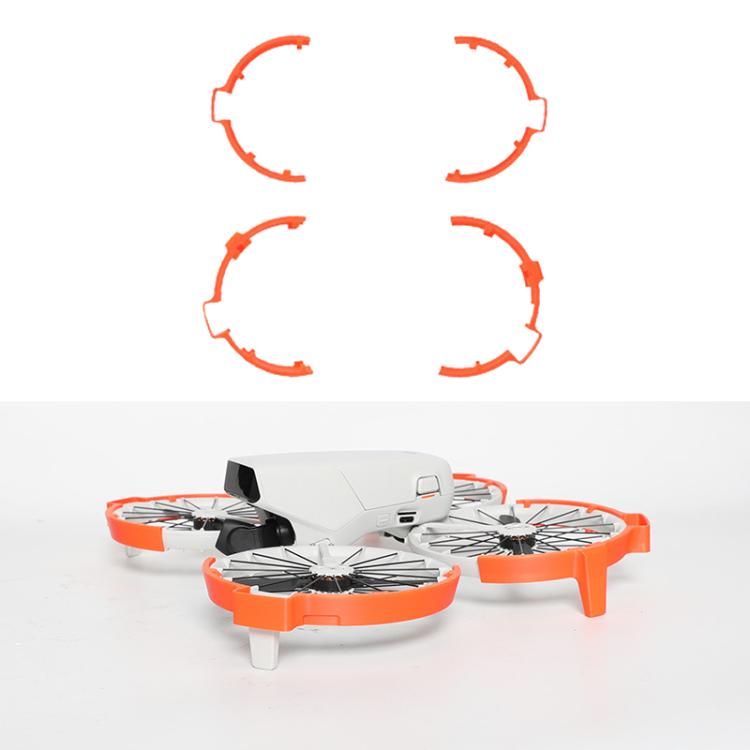 Anillo de protección Dron con para trípode para DJI Flip (naranja)