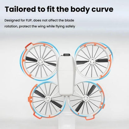 Anillo de protección Dron con para trípode para DJI Flip (naranja) — imagen 3