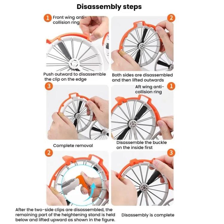 Anillo de protección Dron con para trípode para DJI Flip (gris) — imagen 8