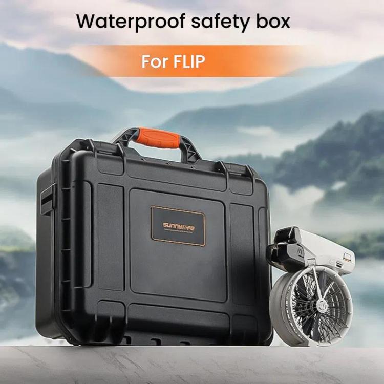 Estuche protector impermeable para cámara aérea Sunnylife AQX-19, kit de vuelo suave para DJI Flip (negro) — imagen 2
