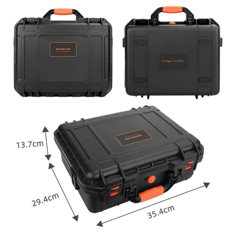Estuche protector impermeable para cámara aérea Sunnylife AQX-19, kit de vuelo suave para DJI Flip (negro) — imagen 12