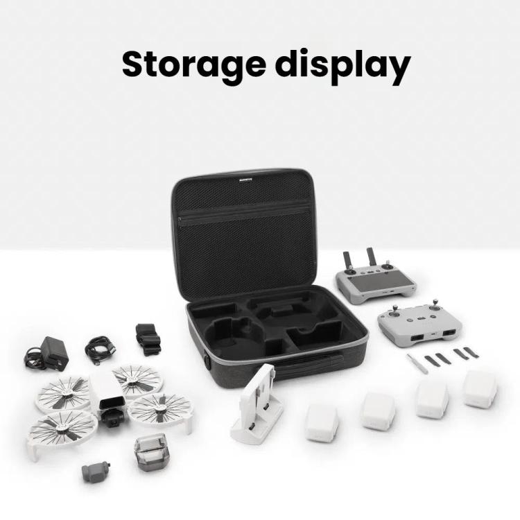 Bolsa organizadora, kit de vuelo suave, bolso cruzado para DJI Flip (gris) — imagen 3