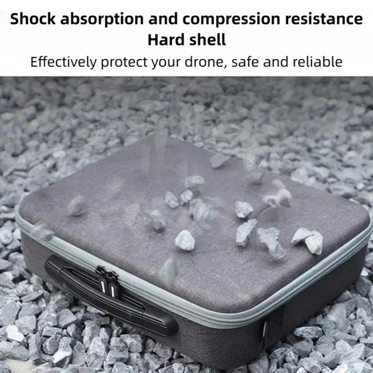 Bolsa organizadora, kit de vuelo suave, bolso cruzado para DJI Flip (gris) — imagen 8