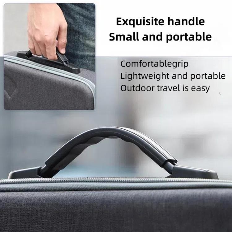 Bolsa organizadora, kit de vuelo suave, bolso cruzado para DJI Flip (gris) — imagen 9