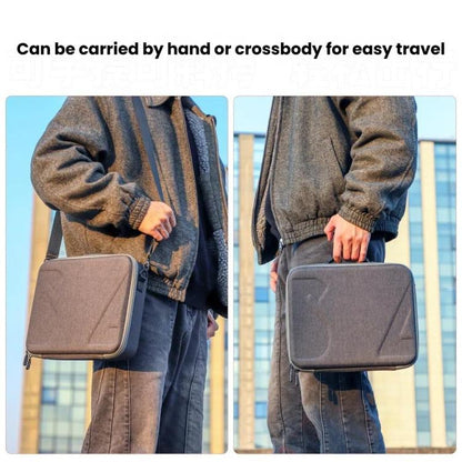 Bolsa organizadora, kit de vuelo suave, bolso cruzado para DJI Flip (gris) — imagen 10