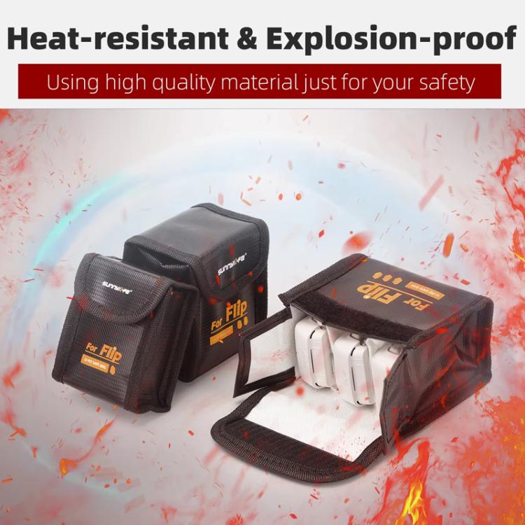 Bolsa a prueba de explosiones para batería de ion de litio Sunnylife, bolsa de almacenamiento de seguridad, bolsa protectora…