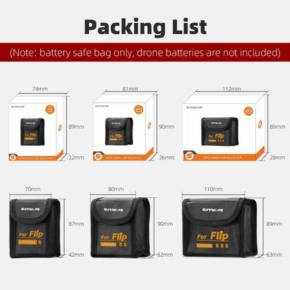Bolsa a prueba de explosiones para batería de ion de litio Sunnylife, bolsa de almacenamiento de seguridad, bolsa protectora…