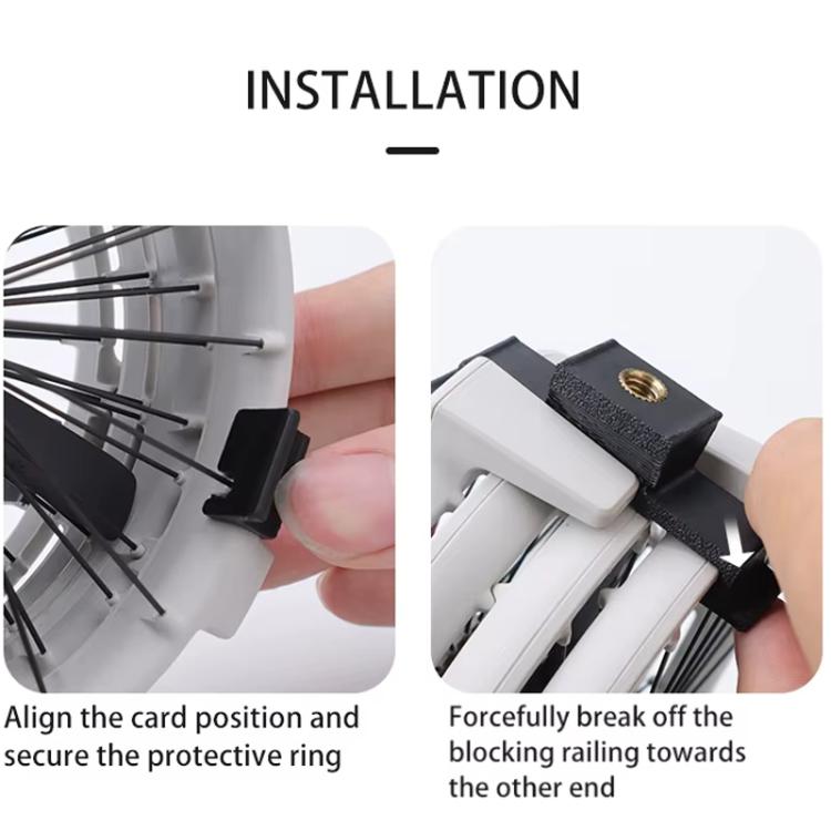 Soporte de 1 Adaptador de expansión para dron CQT, /4" con conector para trípode, accesorios de disparo fijos, especificació…